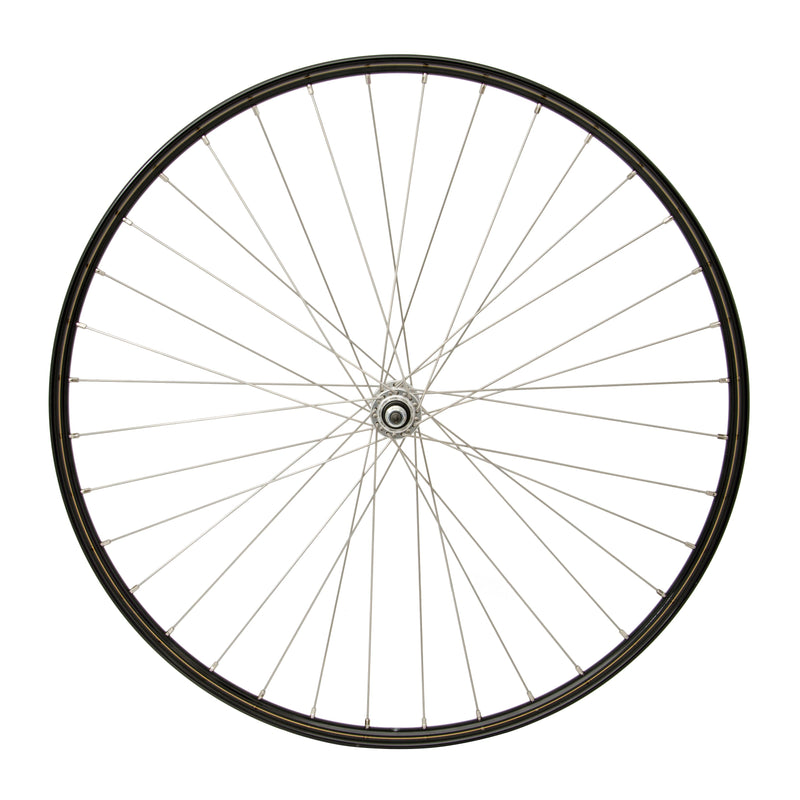 Cordo voorwiel 28 1 2 22-635 rvs spaak zwart
