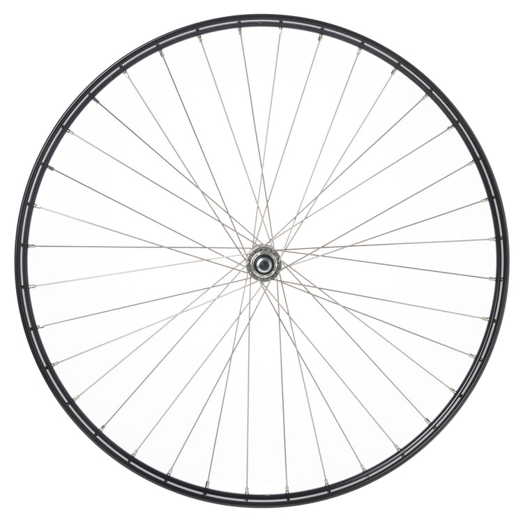 Cordo voorwiel 28 1 2 22-635 rvs spaak zwart zonder bies