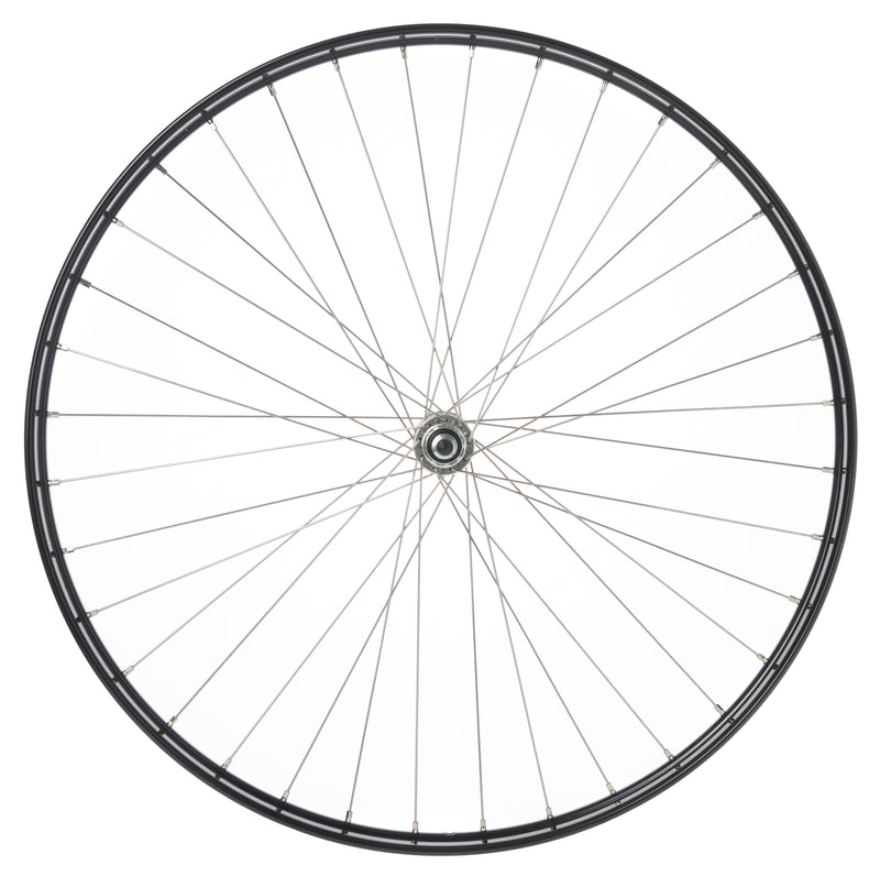 Cordo voorwiel 28 1 2 22-635 rvs spaak zwart zonder bies