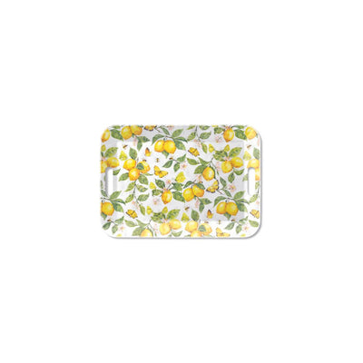Ambiente tray melamine 33x47cm fresh lemons wit