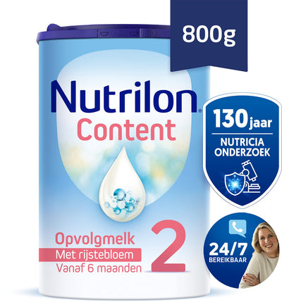 Nutrilon content 2 - flesvoeding vanaf 6+ maanden - 800g