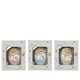Decoris kerstbal mijn eerste kerst ø10cm glas 3 assorti
