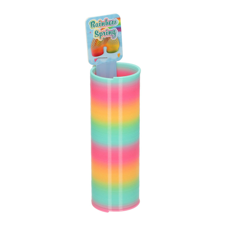 Trapveer in regenboogkleuren
