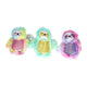 Luiaard knuffel met tie-dye effect