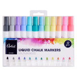 Vloeibare krijtmarkers - 12st. - afbeelding 2