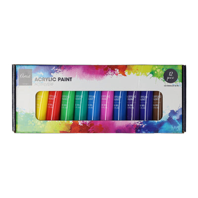 Acrylverfset 12 kleuren - 36ml