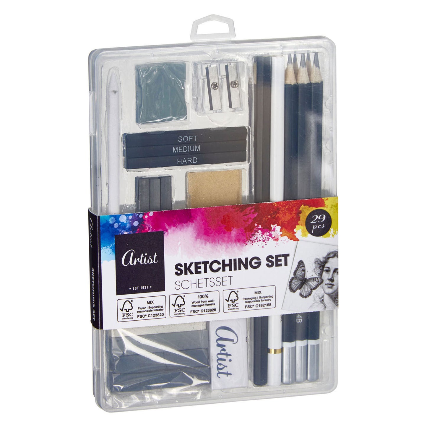 Complete schets set - 29dlg.