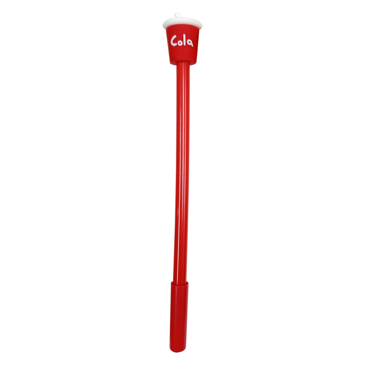 Set gelpennen fastfood in etui, 4 stuks