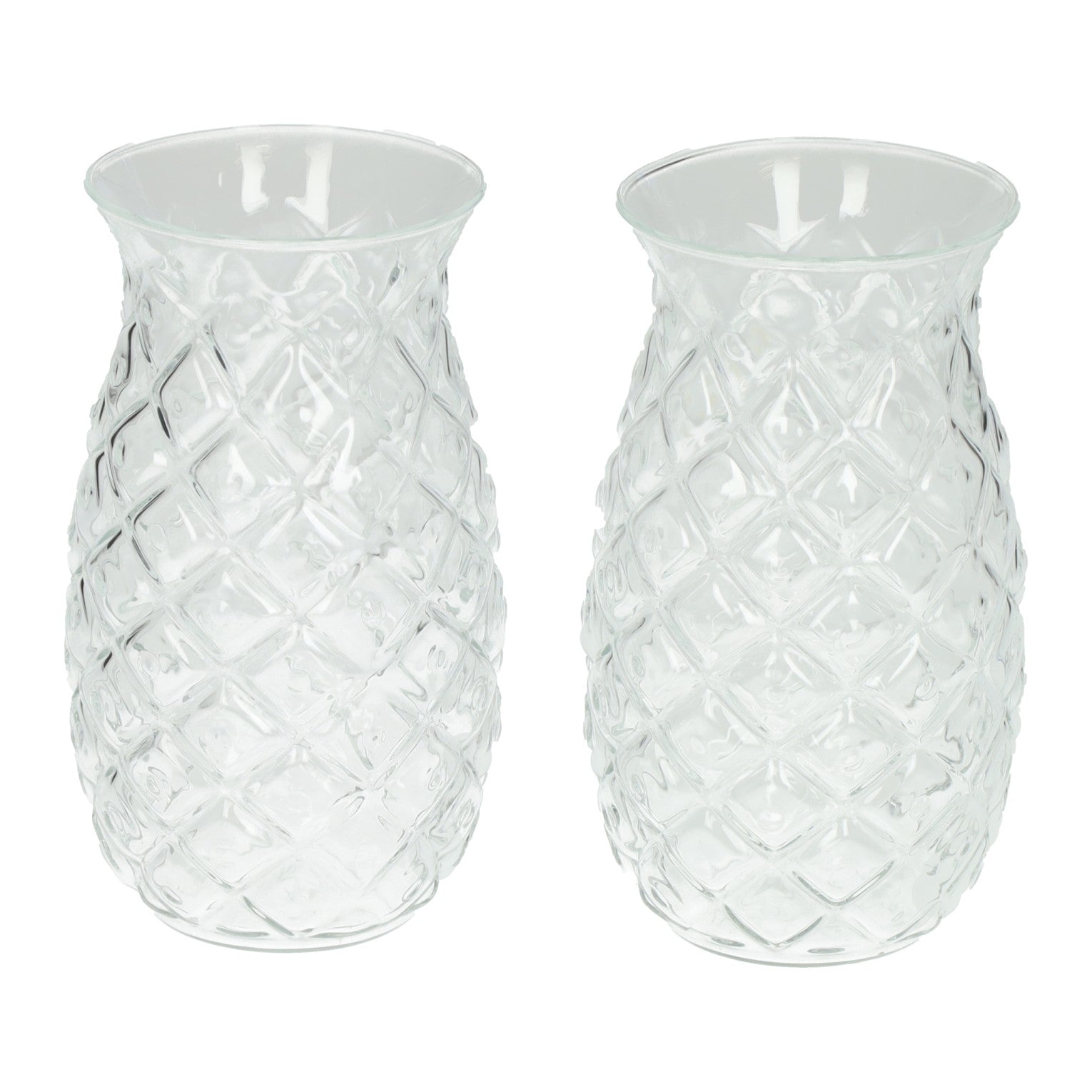 Set drinkglasen in ananasvorm 525ml - 2st.