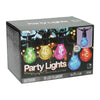 Multikleurige feestverlichting met 10 lampen