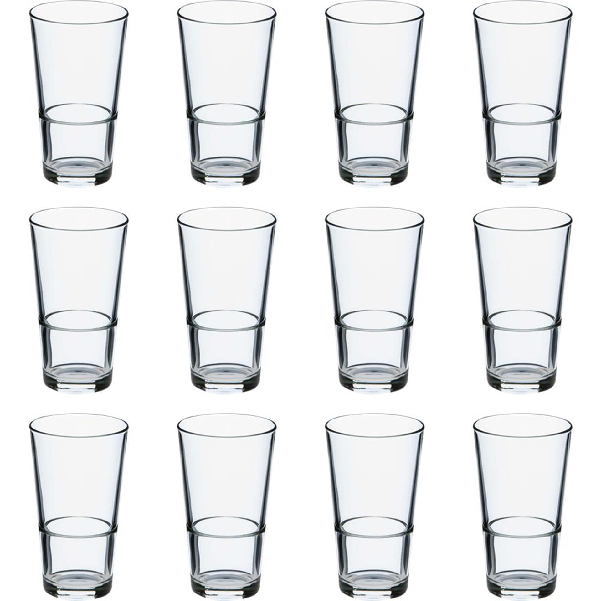 Mammoet bierglas budgetline amsterdam stapelbaar 340ml set a 12 stuks