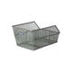Basil Cento Flower S - fietsmand - achterop - olive green