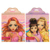 Besties fashion designer book neon 24x20cm 20 vel 2 assorti