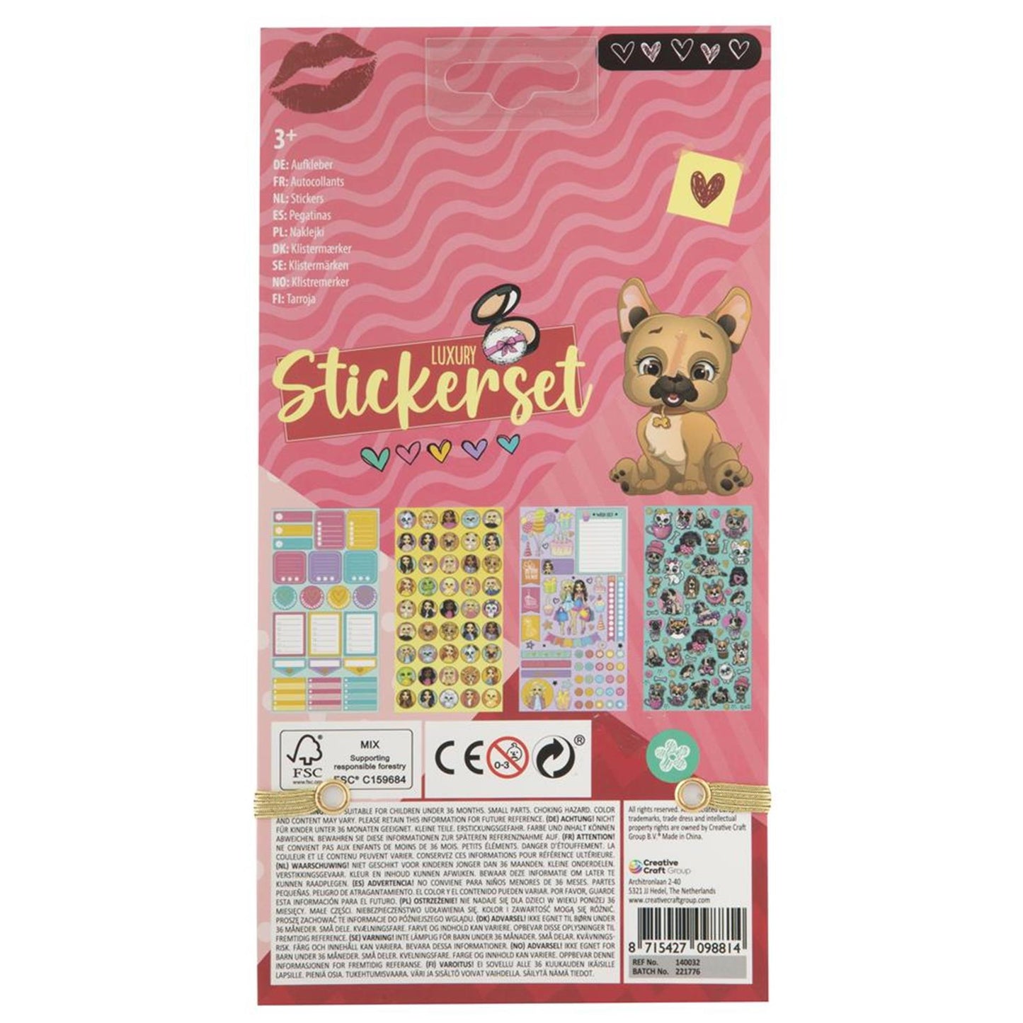 Besties luxury stickerboek
