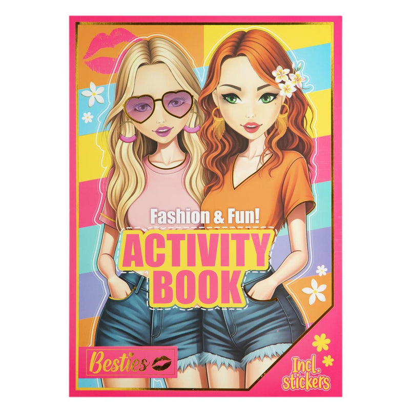 Besties fashion fun activity book