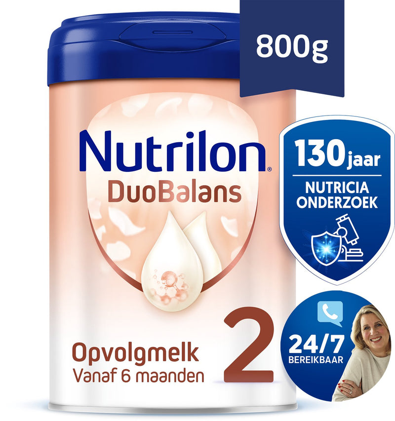 Nutrilon duobalans 2 - flesvoeding vanaf 6 maanden - 800g