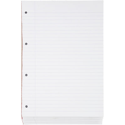 Bantex schrijfblok, gelinieerd, a4, afm 21x29,7 cm, 5 stuk 1 doos