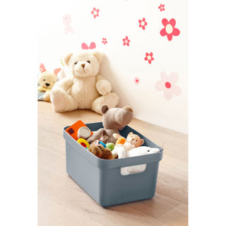 Sigma home opbergbox 13l blauw 350x246x183mm | 3 stuks
