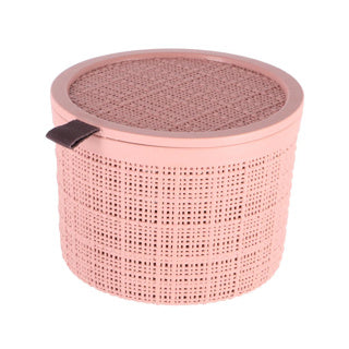 Curver jute opbergmand rond 2l rose dawn | 2 stuks