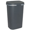 Curver mistral afvalbak flat 50l antraciet