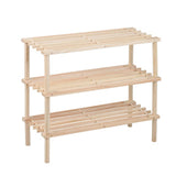 Houten schoenenrek | 3 stuks - afbeelding 1