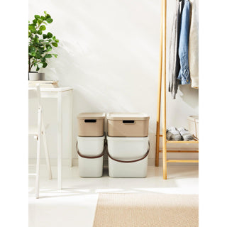 Rotho albula opbergbox 12l mistletoe wit