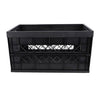 Sunware square vouwkrat heavy duty 45l zwart