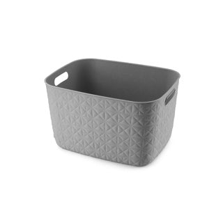 Curver softex opbergmand large 19l taupe | 2 stuks