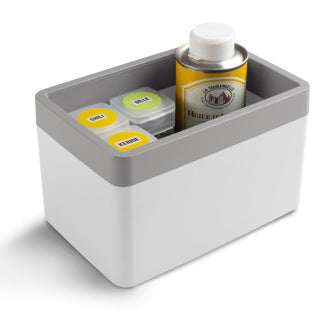 Sunware sigma home organiser 1,65l wit grijs | 2 stuks