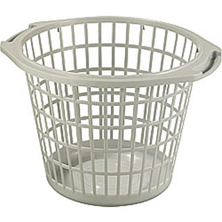 Sunware wasmand basic 48cm rond grijs | 2 stuks