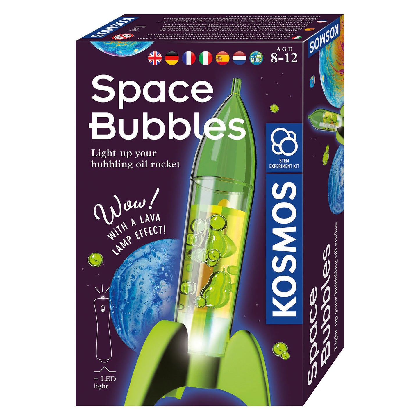 Kosmos maak je eigen lava raket