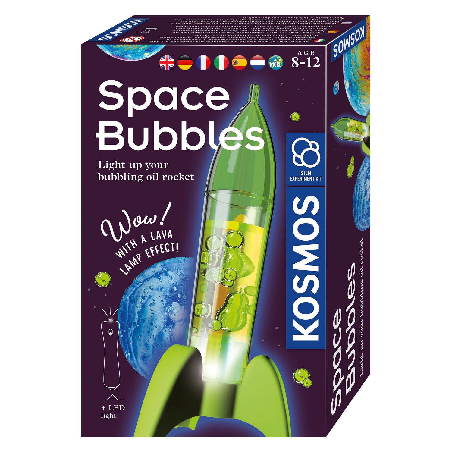 Kosmos maak je eigen lava raket