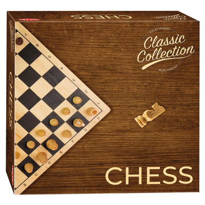 Tactic houten schaakbord