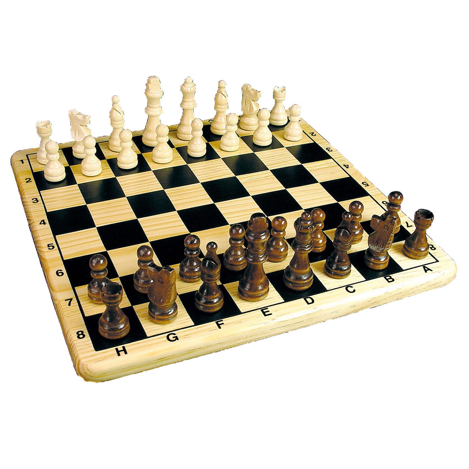 Tactic houten schaakbord