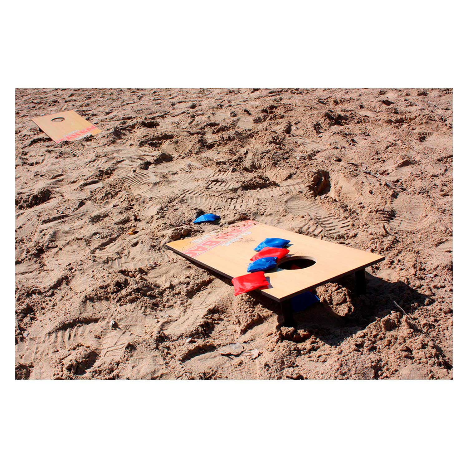 Tactic classic bean bag game - cornhole game - outdoorspel met 2 borden