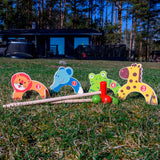 Tactic houten dieren croquet set - afbeelding 2