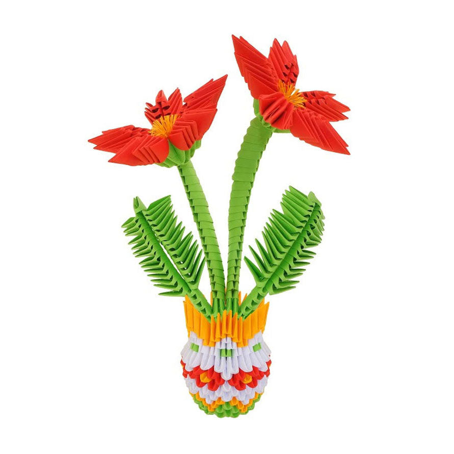 Alexander toys origami 3d - bloemenvaas, 554dlg.
