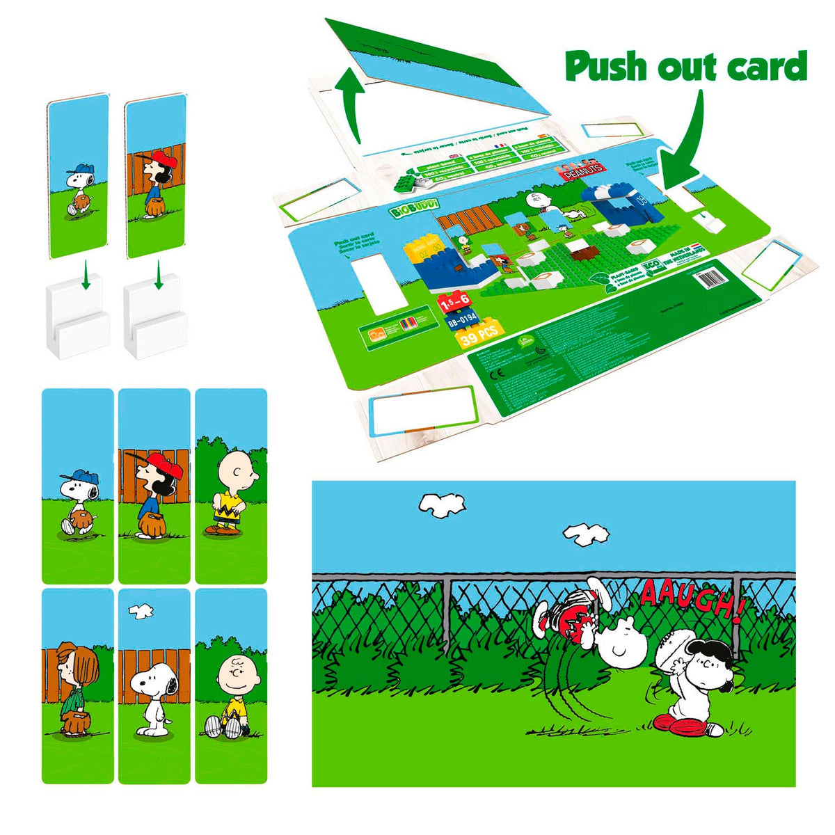 Biobuddi snoopy - honkbal - 39dlg.