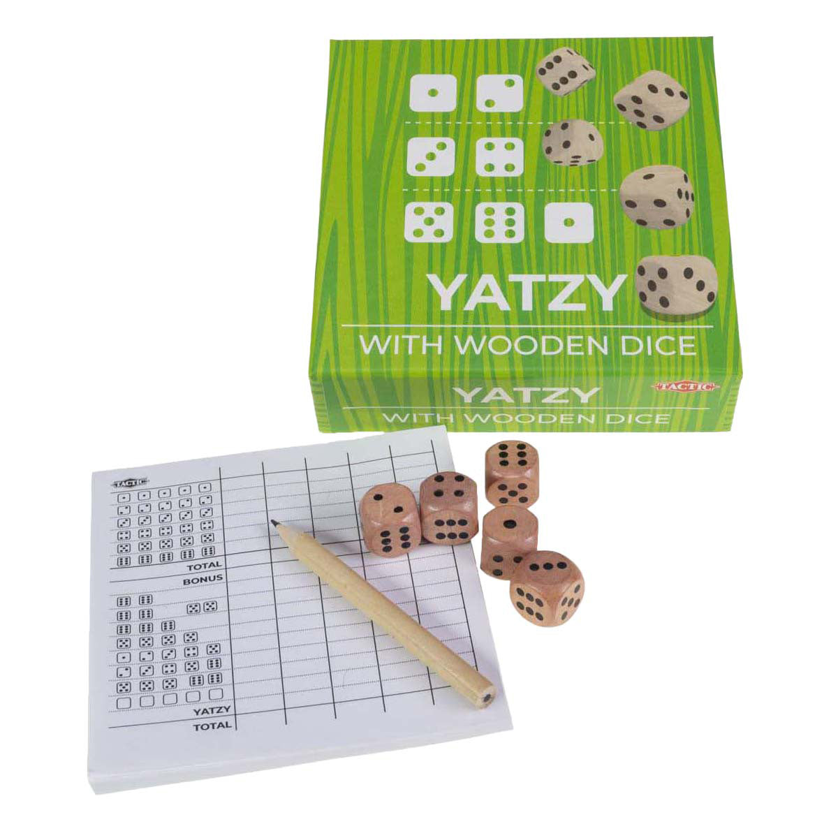 Tactic trendy yatzy bordspel