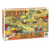Selecta bordspel spellen van toen - auto race kat muis