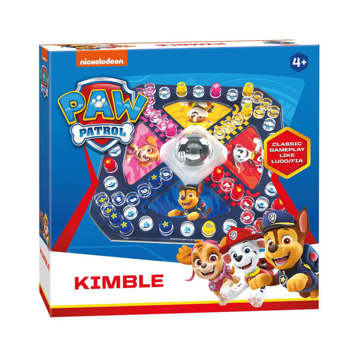 Tactic paw patrol kimble ludo spel