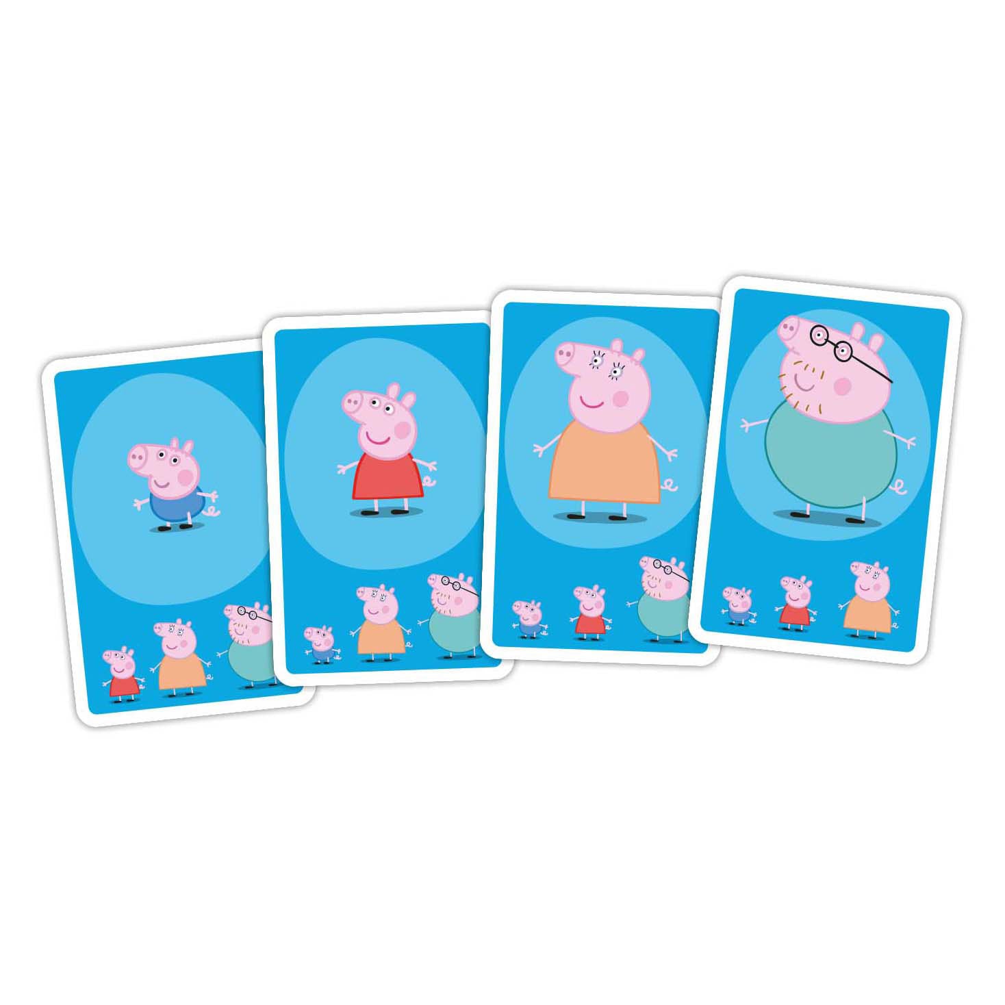 Tactic peppa pig kwartet – kaartspel – kinderspel – vanaf 4 jaar – 2-4 spelers