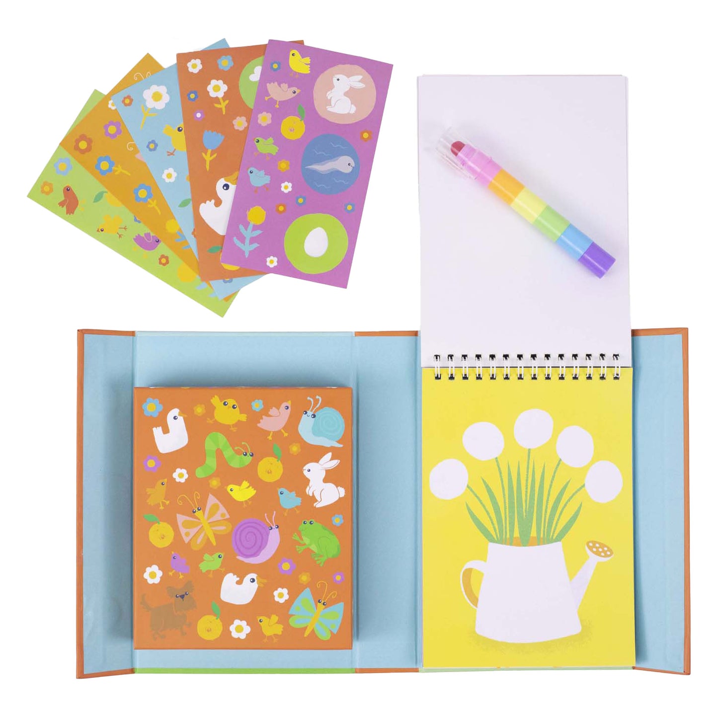 Tiger tribe waskrijt kleurset crayon adventures tuin -