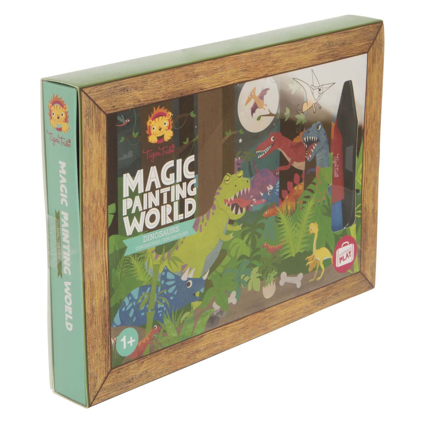 Tiger tribe | magic painting world - dinosaurs