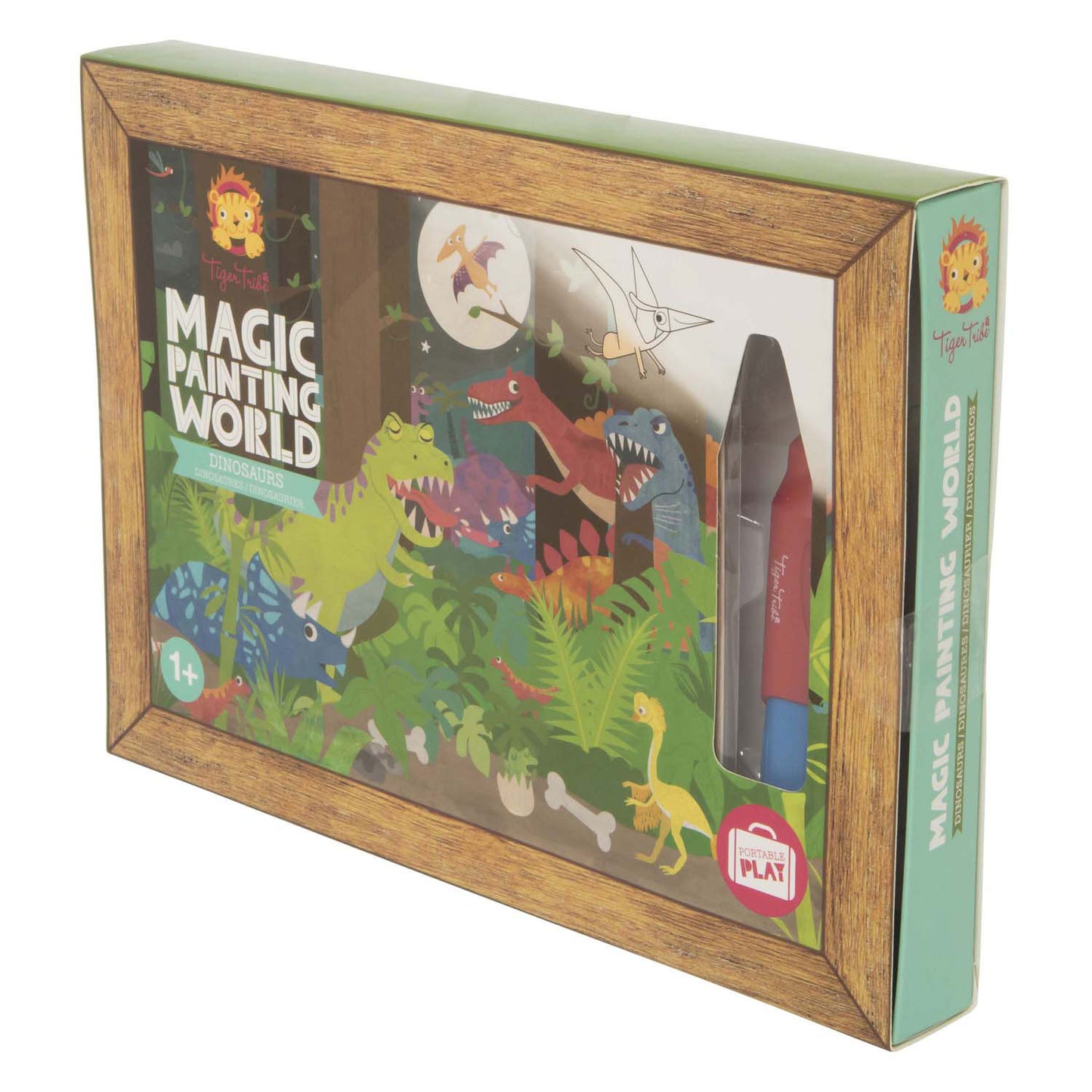Tiger tribe | magic painting world - dinosaurs