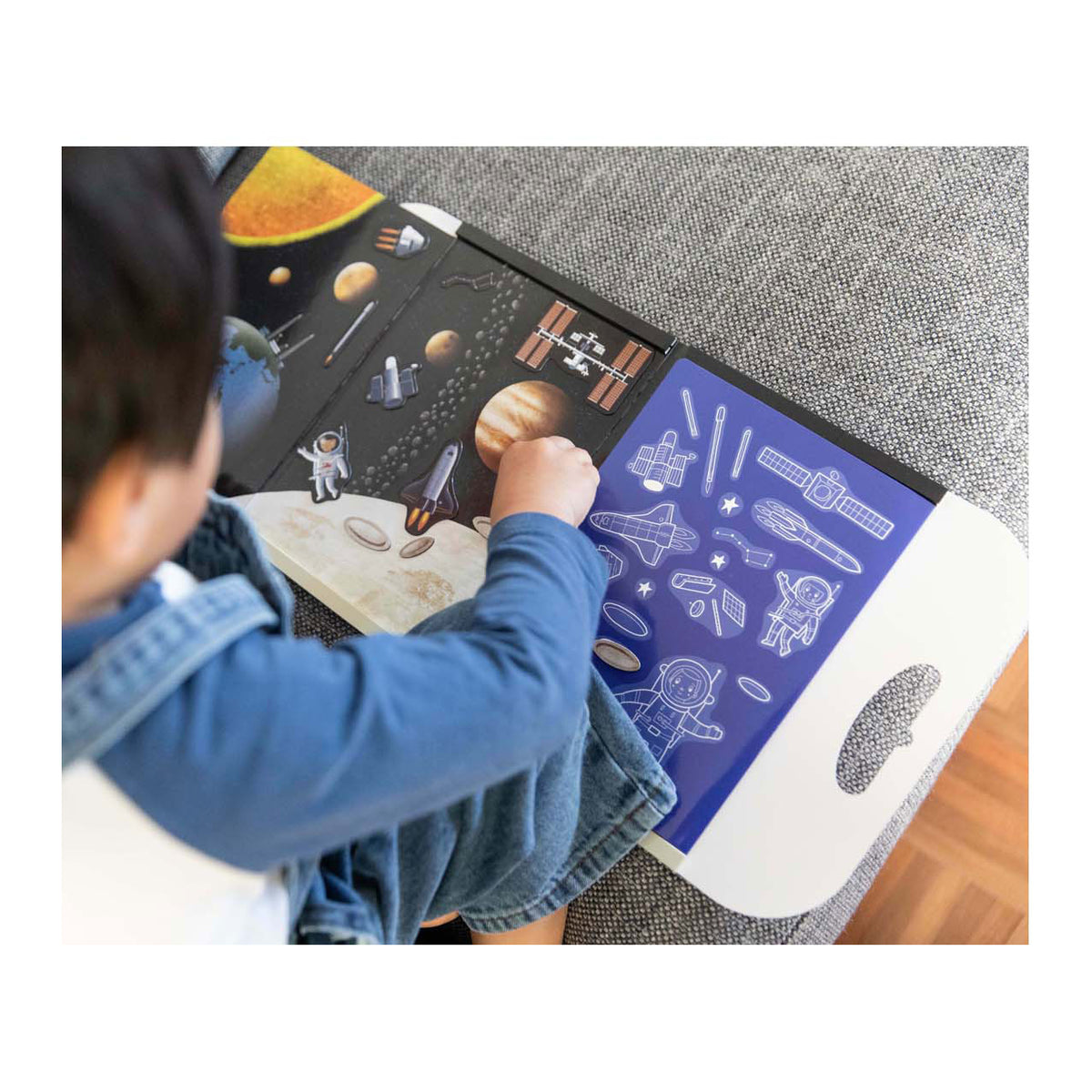 Selecta magna carry - ruimteverkenner magneetboek