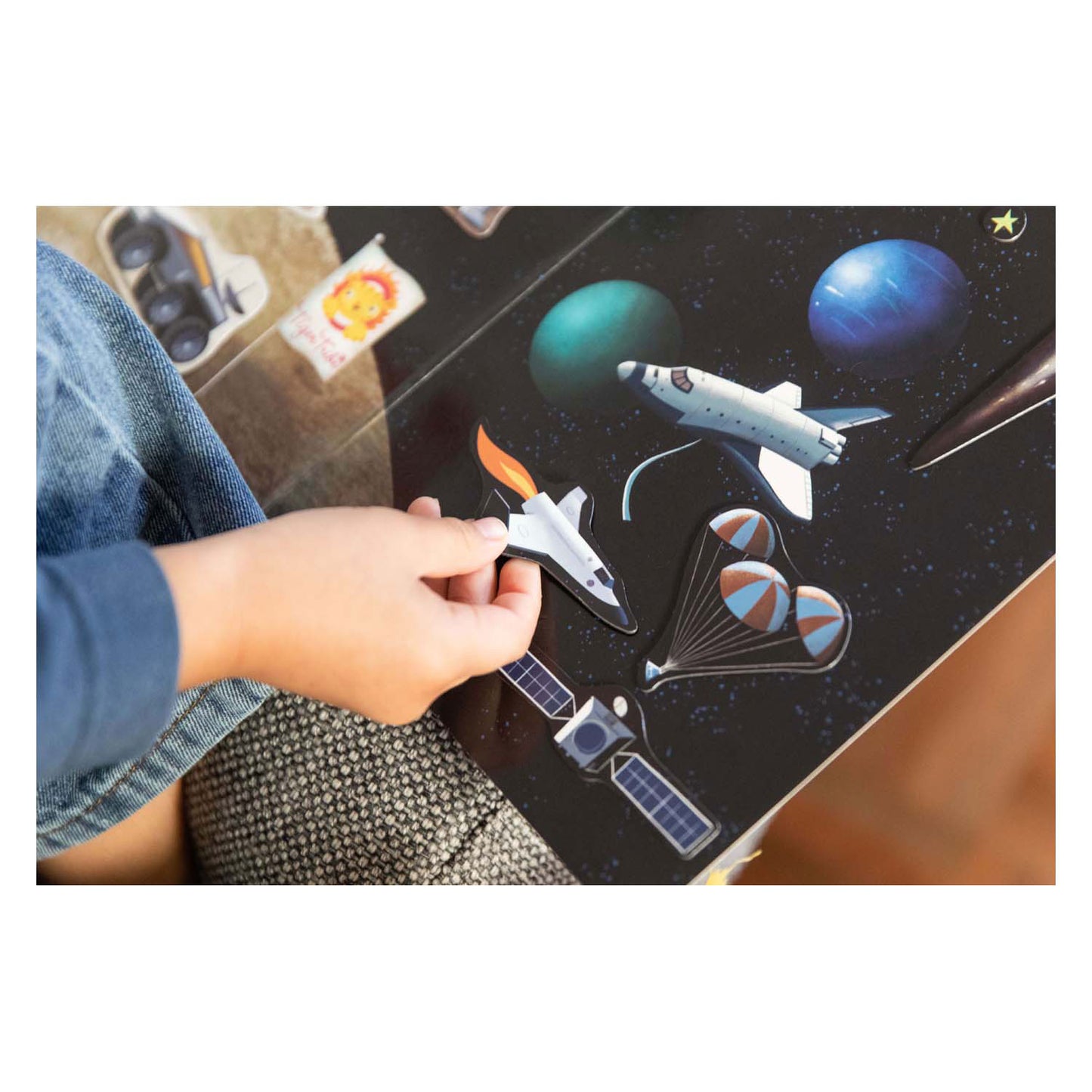 Selecta magna carry - ruimteverkenner magneetboek