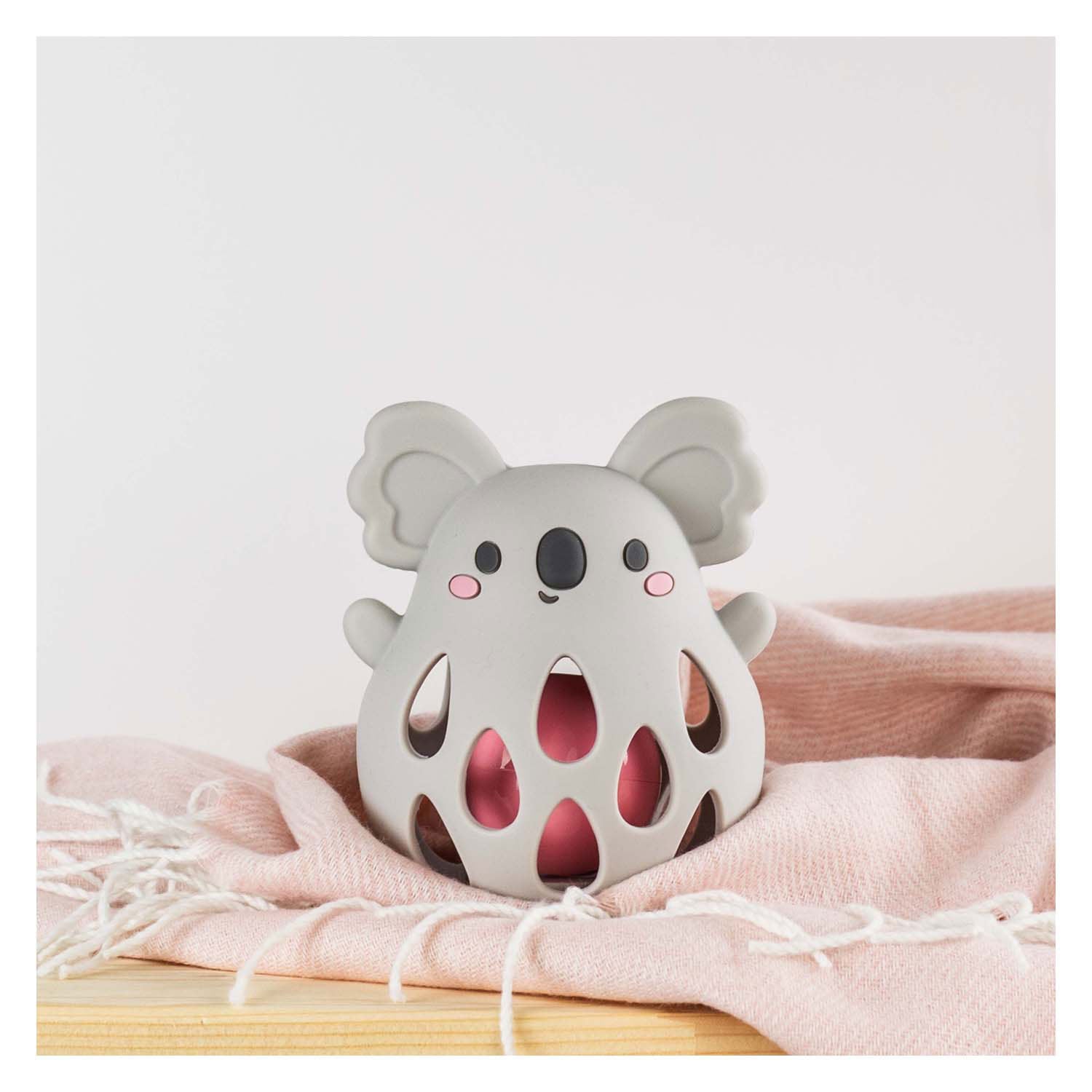Tiger tribe siliconen rammelaar - koala