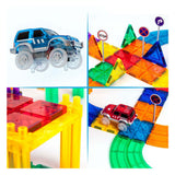 Selecta picassotiles race track - magnetische bouwtegels, 50dlg. - afbeelding 4