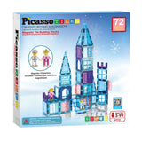Selecta picassotiles winter theme - magnetische bouwtegels, 72dlg. - afbeelding 2
